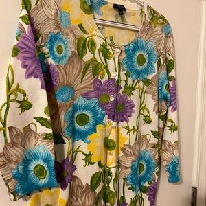 Talbots button up cardigan